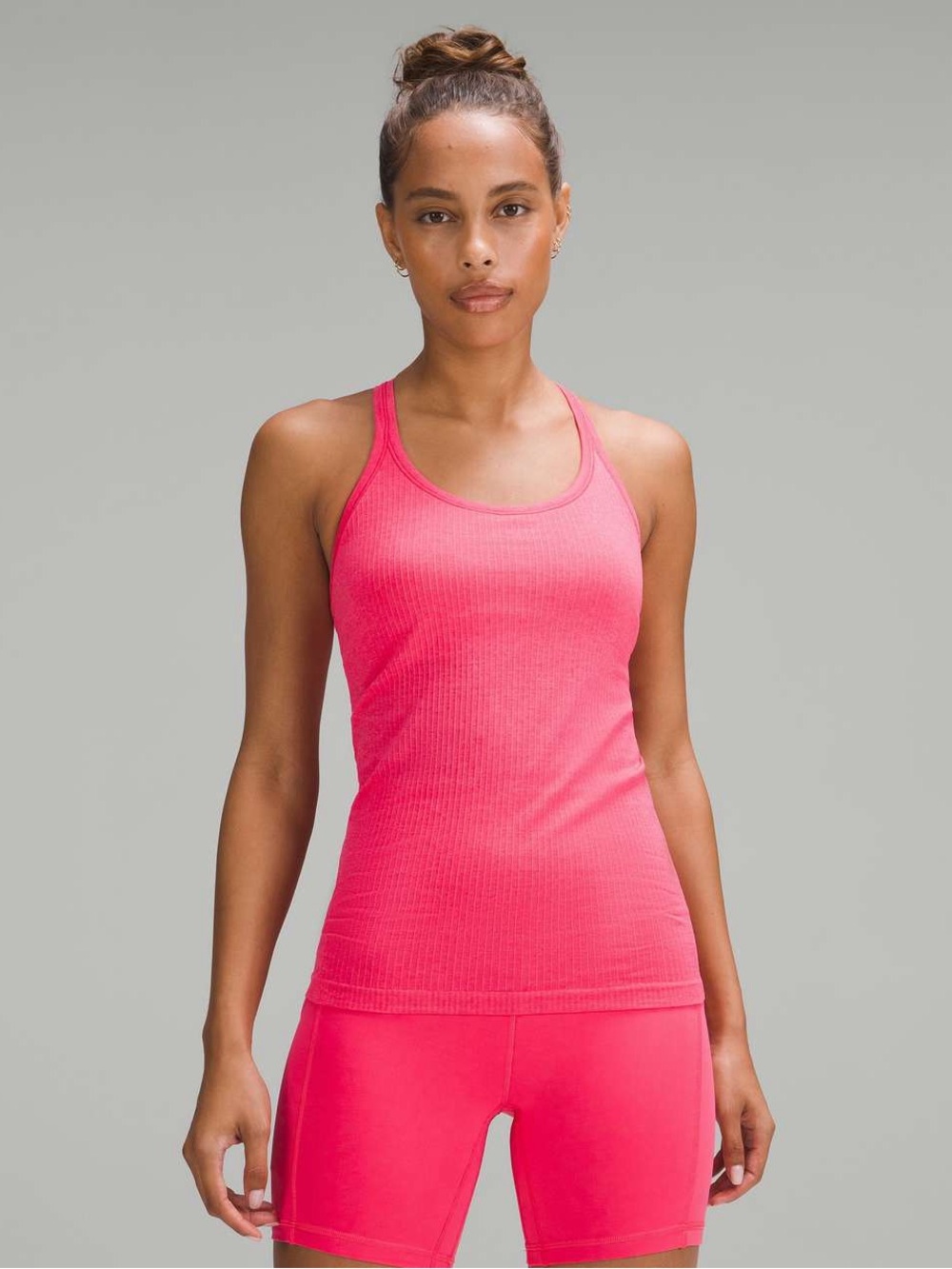 Lululemon Ebb to Street Shelf Bra Tank
-Sz 12 -Lip Gloss - VGUC - Picture 3 of 6